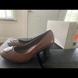 Rockport Leather Heels Adiprene by Adidas Size 9